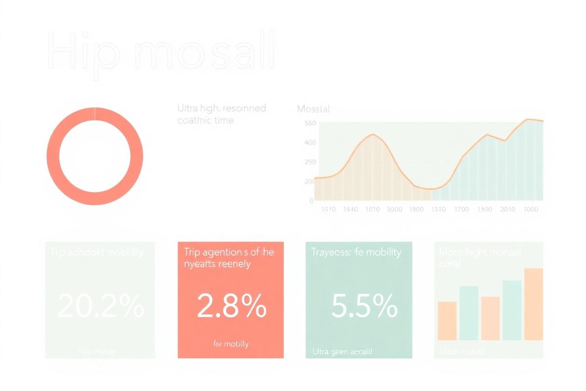 Statistische Infografik zur Hüftmobilität